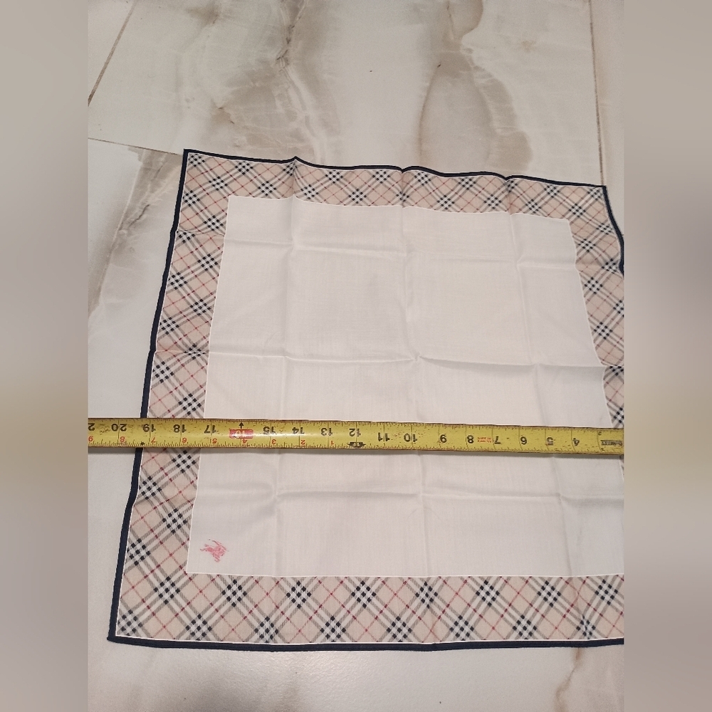 Burberry Cotton Handkerchief Check Light - Picture 11 of 12